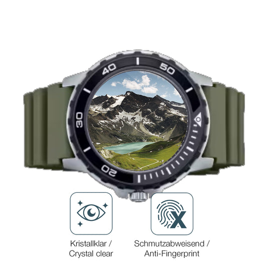 Flexible TPU-Folie passend zugeschnitten für Casio MTD-125D, vollständige Abdeckung