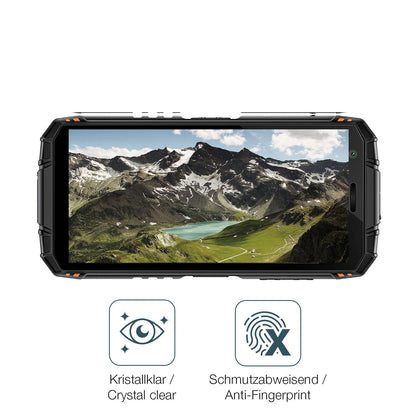 Flexible TPU-Folie passend zugeschnitten für Doogee Fire 3 Pro Mini Outdoor, vollständige Abdeckung