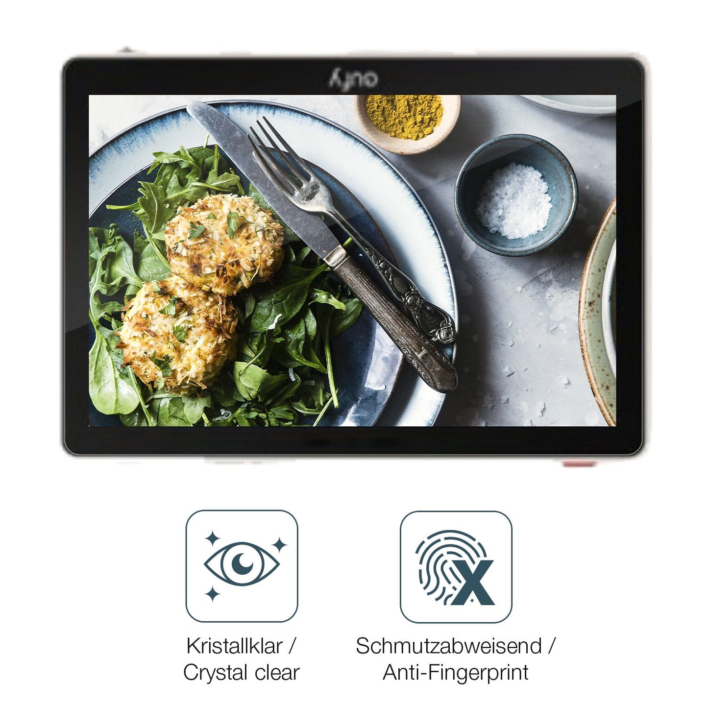 Flexible TPU-Folie passend zugeschnitten für Eufy Smartdisplay E10, vollständige Abdeckung