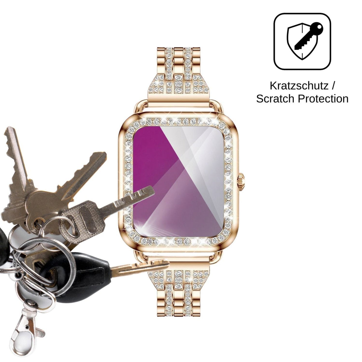 6x Screen Protector for Fitonyo Smartwatch 1.29 Protection Crystal Clear dipos