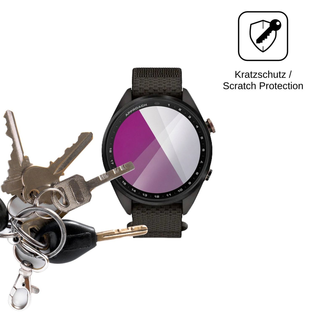 6x Screen Protector for Garmin Approach S72 Protection Crystal Clear dipos