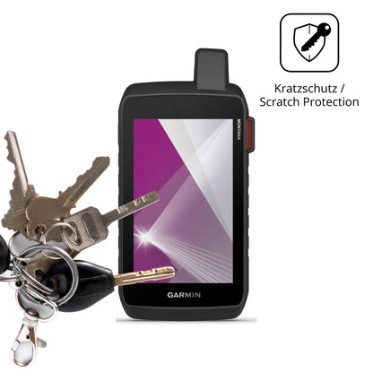 Schutz gegen Kratzer auf dem Garmin Montana 760i Glas durch Schlüssel oder Ähnliches