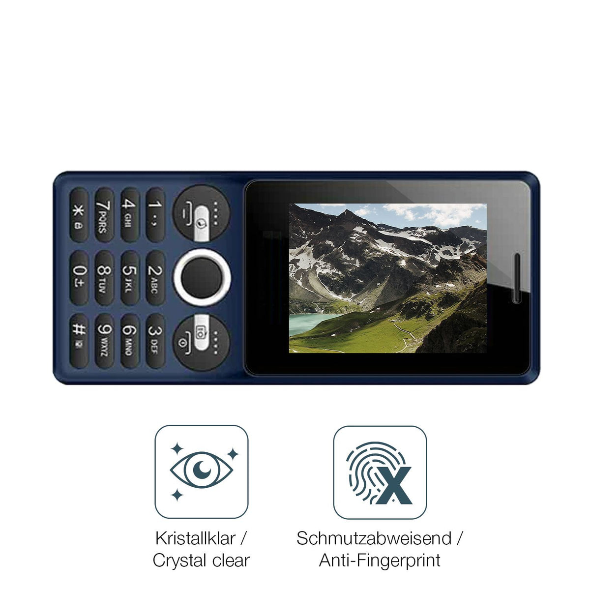 Flexible TPU-Folie passend zugeschnitten für I Kall K24 Pro, vollständige Abdeckung
