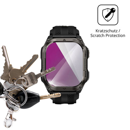 Schutz gegen Kratzer auf dem KOSPET Tank Pulse 2 Glas durch Schlüssel oder Ähnliches