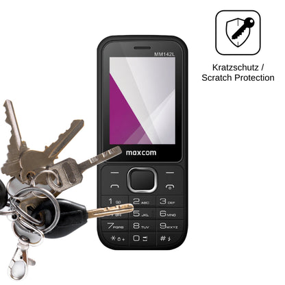 4x Screen Protector for MaxCom MM142L Protection Crystal Clear dipos