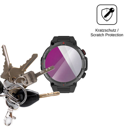 6x Screen Protector for Neow W-Watch 1.39 Protection Crystal Clear dipos