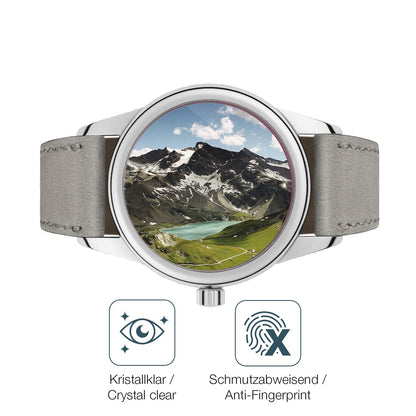 Flexible TPU-Folie passend zugeschnitten für NOMOS Glashütte Club, vollständige Abdeckung