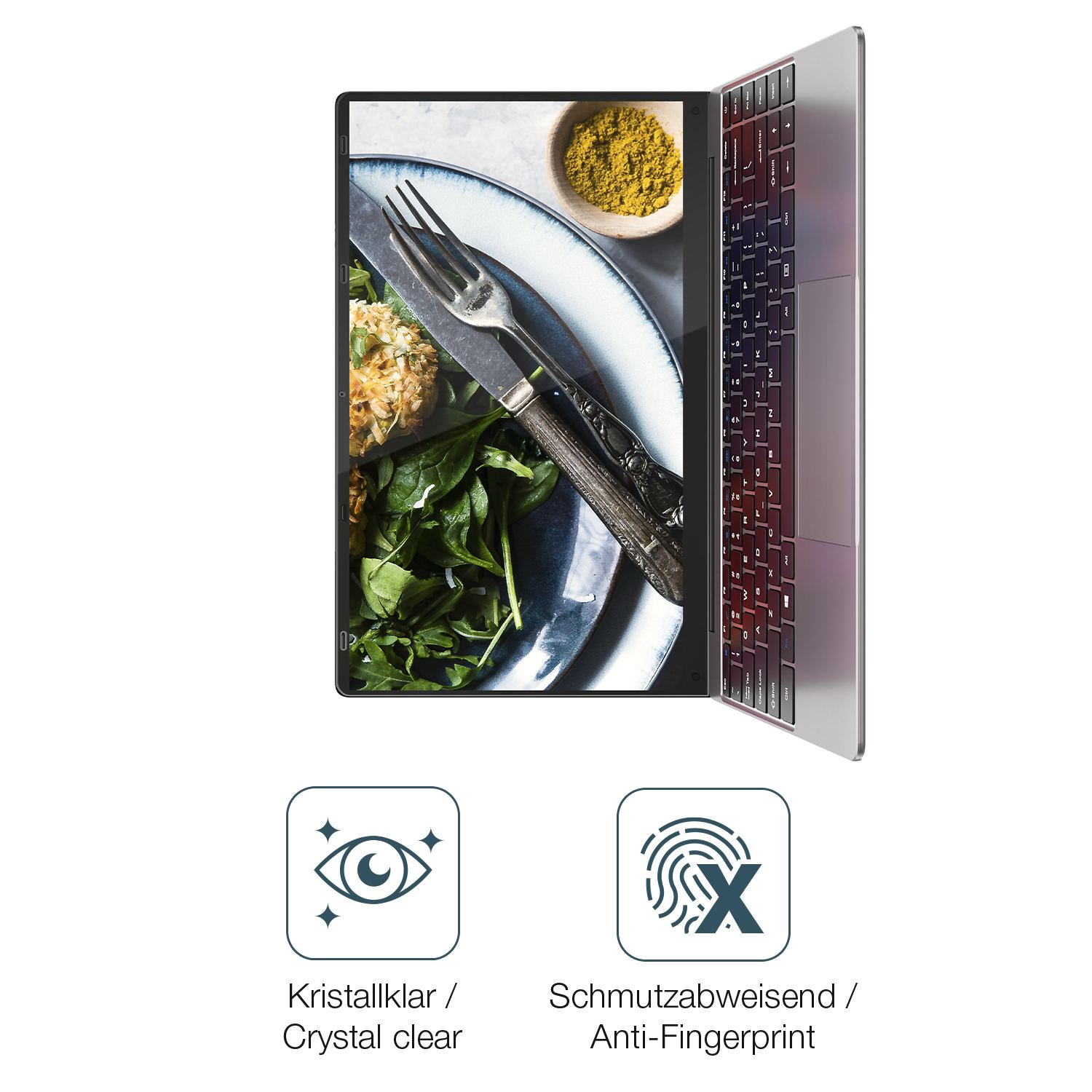 Flexible TPU-Folie passend zugeschnitten für Notodd N200 14 Zoll, vollständige Abdeckung