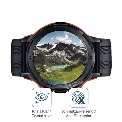 Flexible TPU-Folie passend zugeschnitten für Oukitel BT10 / BT103 Smartwatch, vollständige Abdeckung
