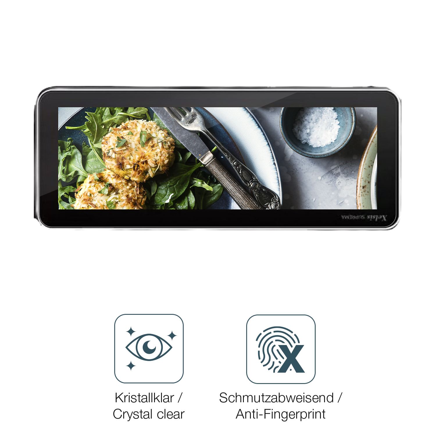 Flexible TPU-Folie passend zugeschnitten für Philips Saeco Xelsis Suprema, vollständige Abdeckung