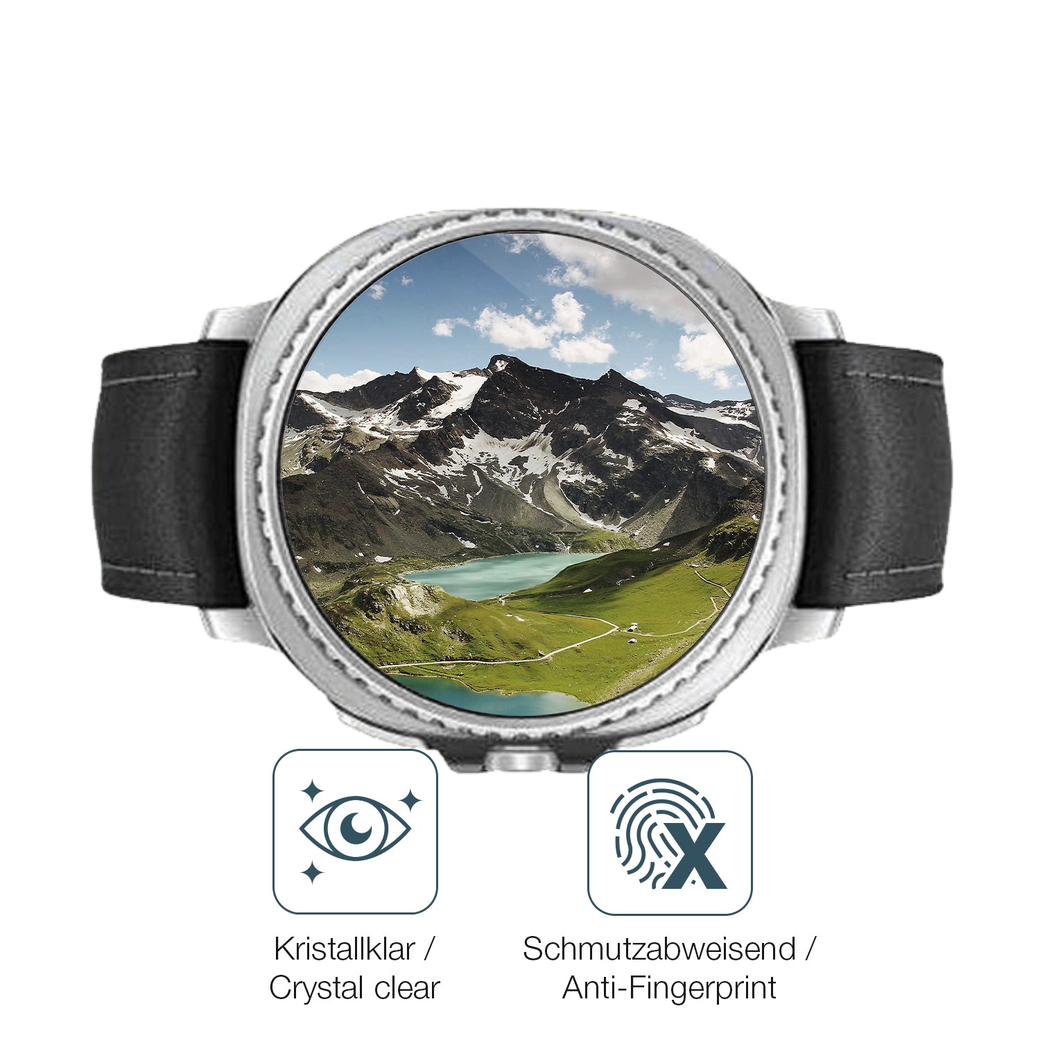 Schutz gegen Kratzer auf dem Samsung Galaxy Watch8 Classic 46mm Glas durch Schlüssel oder Ähnliches