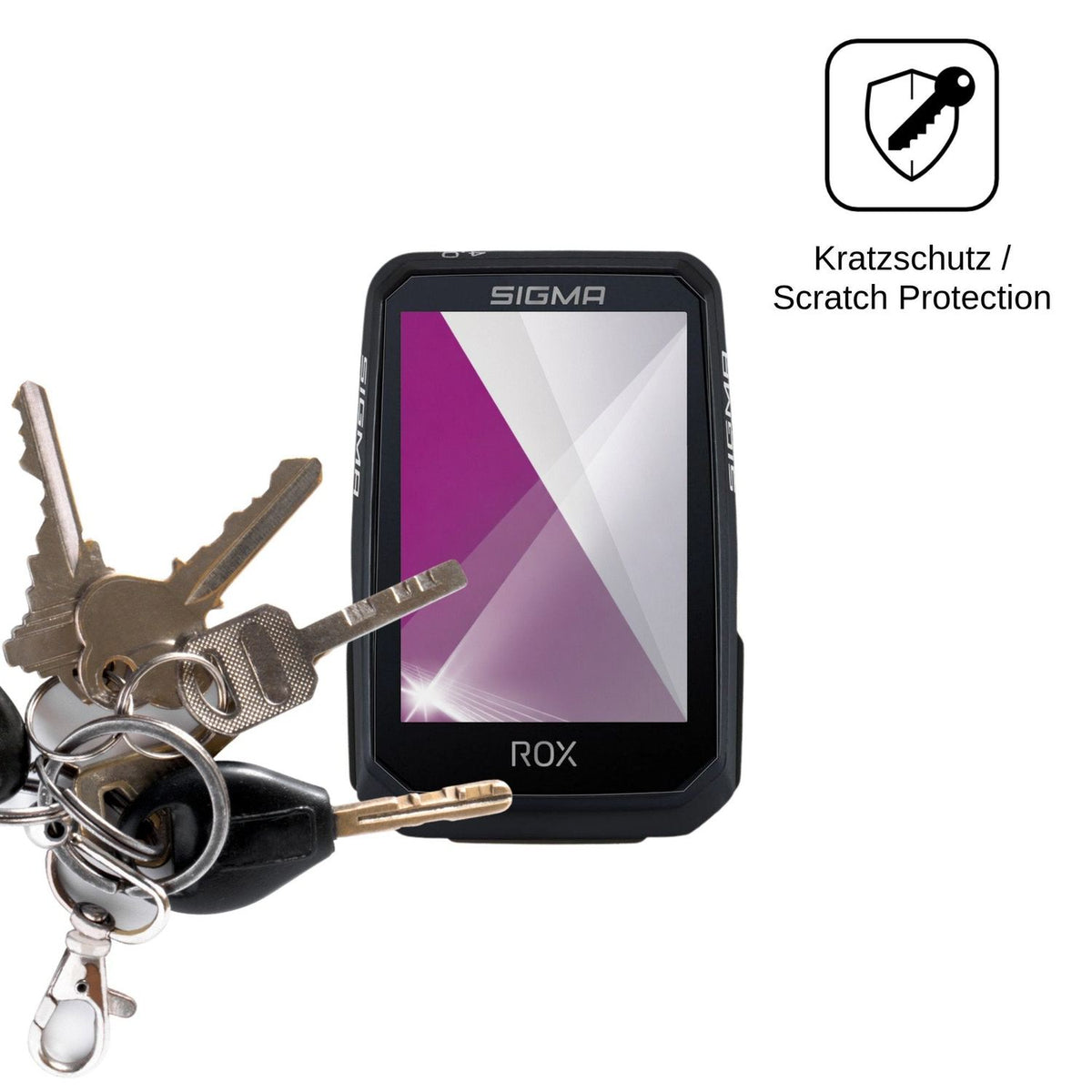 4x Screen Protector for Sigma ROX 4.0 Endurance Protection Crystal Clear dipos