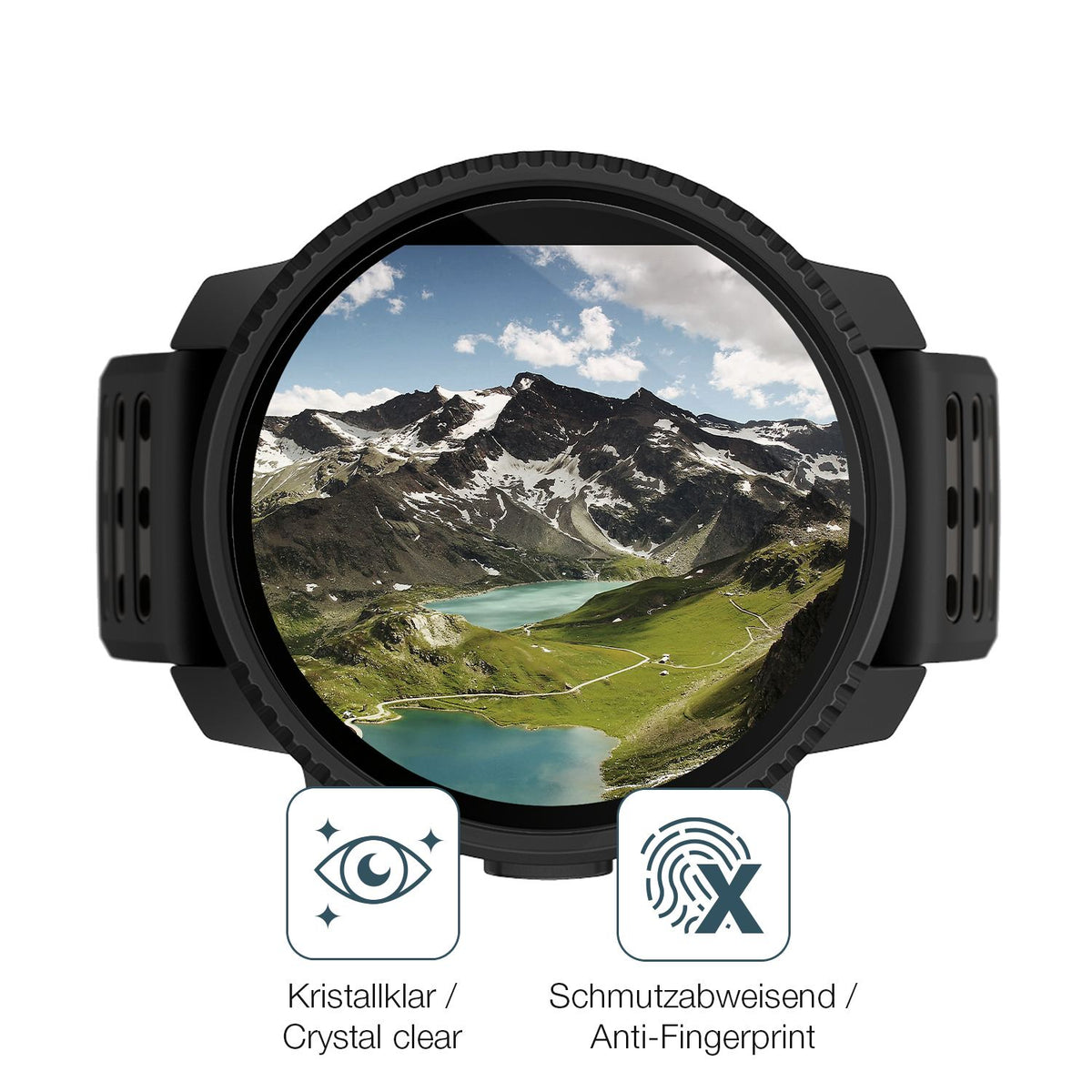 Flexible TPU-Folie passend zugeschnitten für Suunto Vertical 2, vollständige Abdeckung
