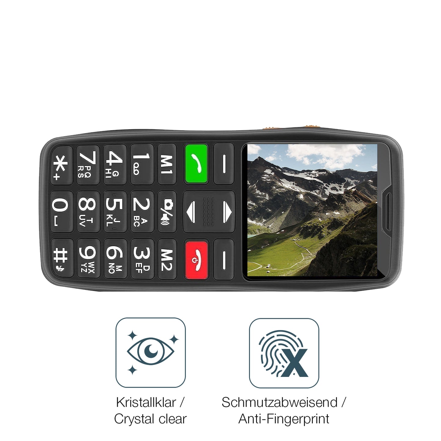 Flexible TPU-Folie passend zugeschnitten für Tokvia T102, vollständige Abdeckung