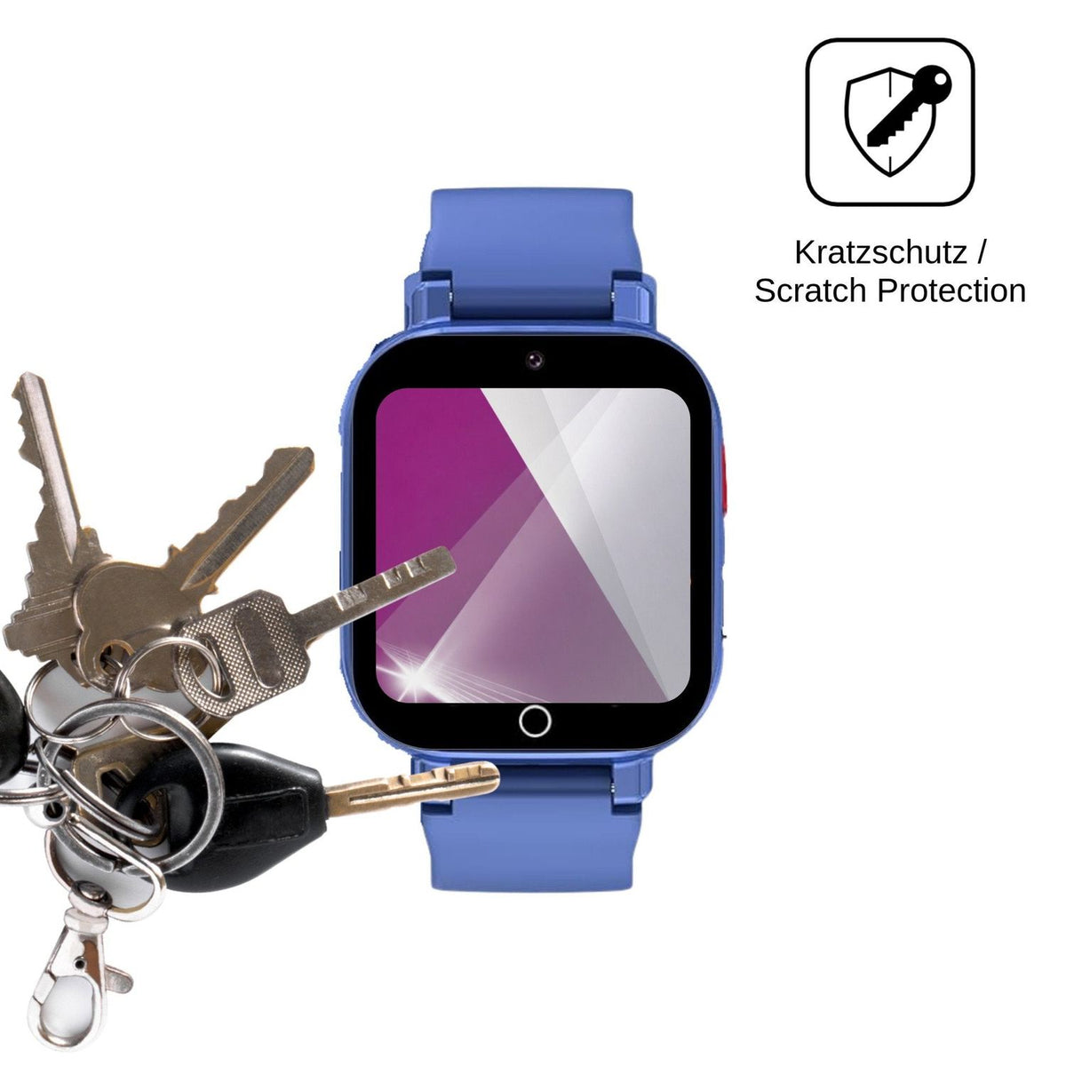 6x Screen Protector for Transformers Smartwatch Kinder 4G Protection Crystal Clear dipos