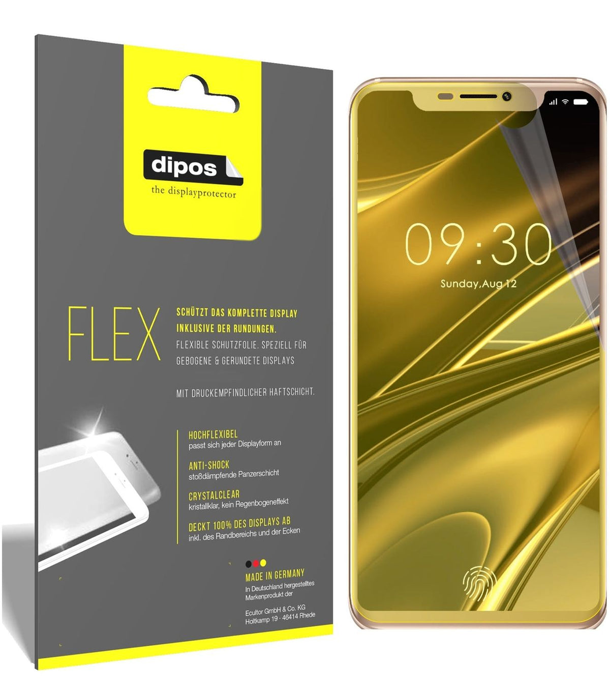 2x 3D Full Cover Screen Protector for Doogee V