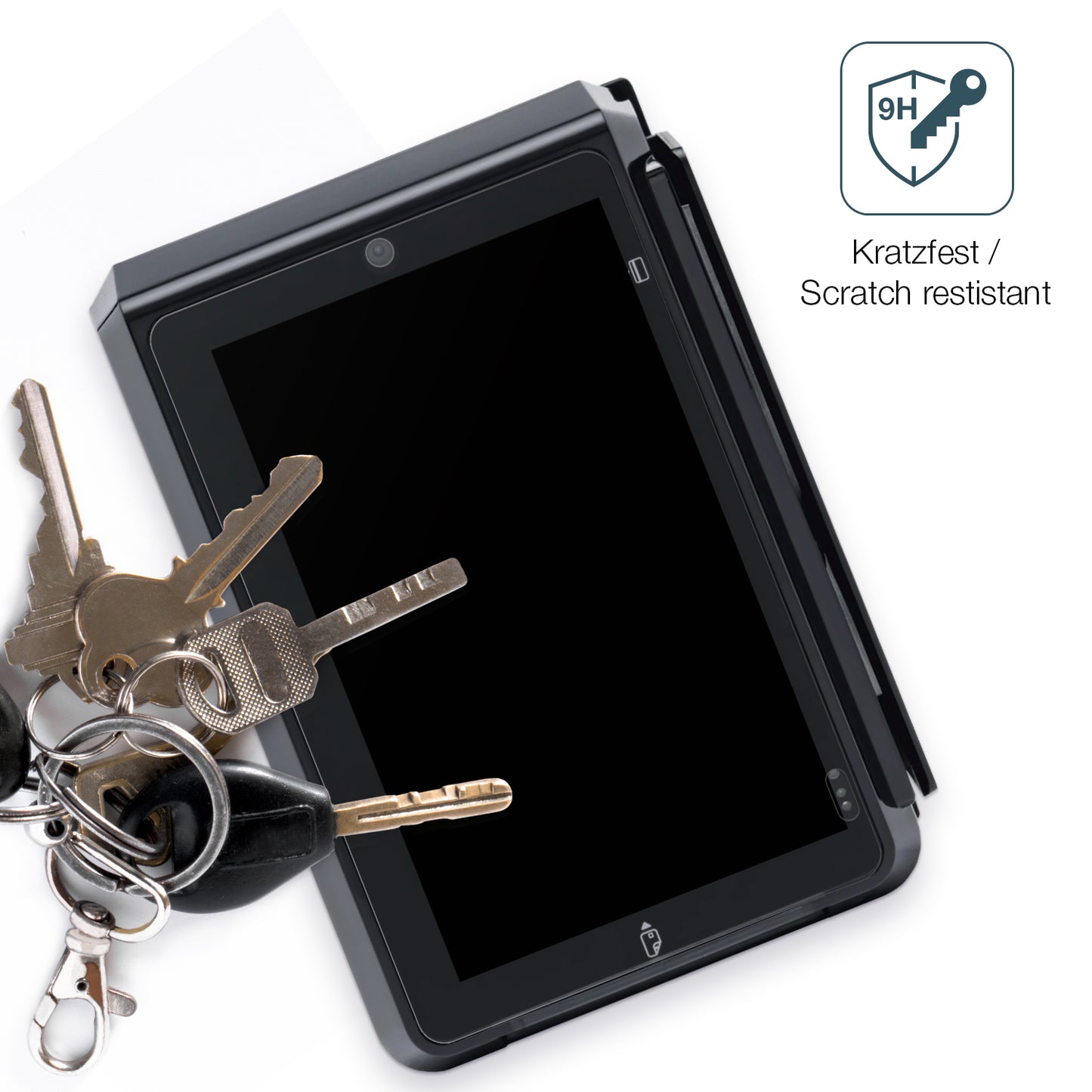 dipos Displayschutz für CCV IM30, mattierte Oberfläche, robuste Festigkeit und perfekte Passform
