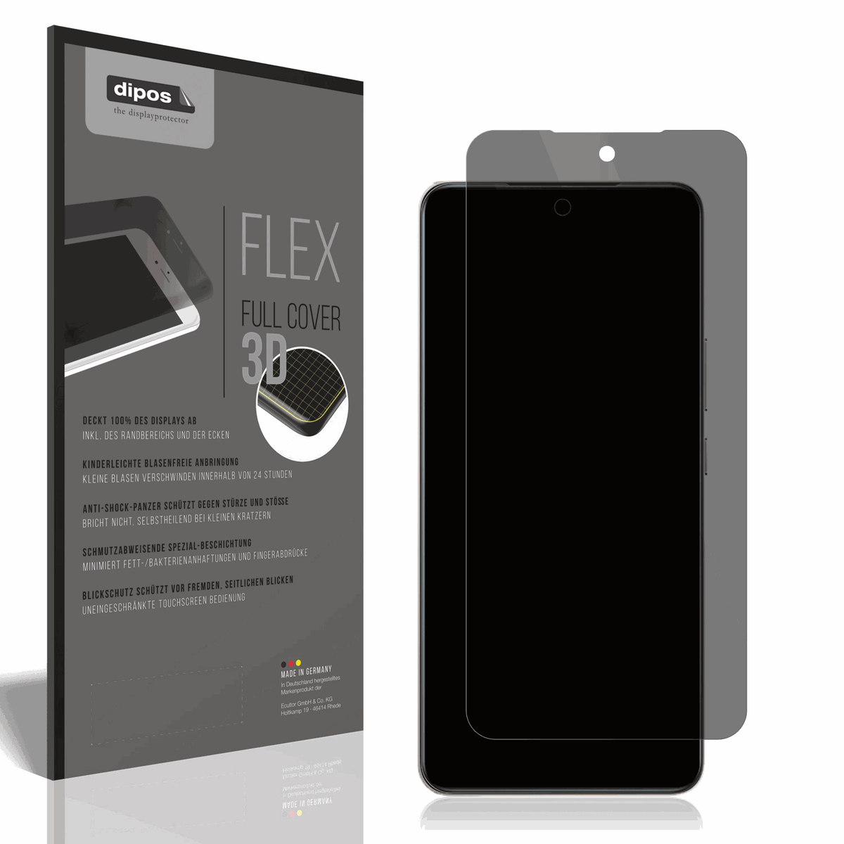 Full Cover Privacy Film for Vivo V50 Lite 5G Screen Protector Anti-Shock