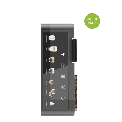 CecotecFreestyle Grind &amp; Latte mit aufgebrachter dipos Displayschutzfolie, die lästige Fingerabdrücke minimiert