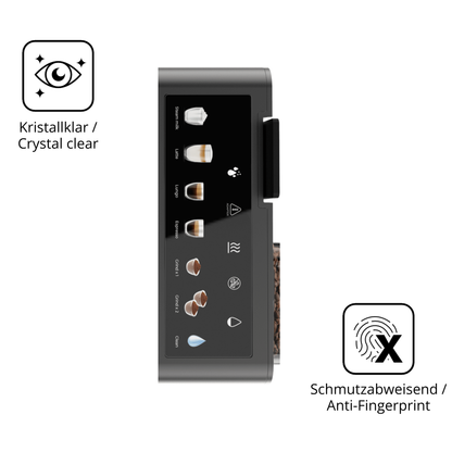 Flexible TPU-Folie passend zugeschnitten für Cecotec Freestyle Grind &amp; Latte, vollständige Abdeckung