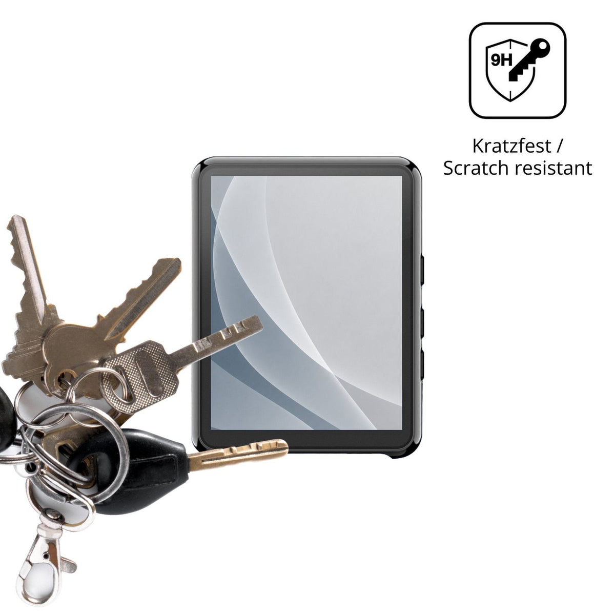 dipos Displayschutz für Cetoon T58, mattierte Oberfläche, robuste Festigkeit und perfekte Passform
