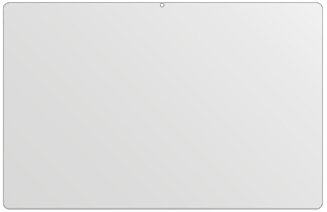 dipos Displayschutz für Chuwi Aerobook CWI510, mattierte Oberfläche, geringe Dicke und perfekte Passform