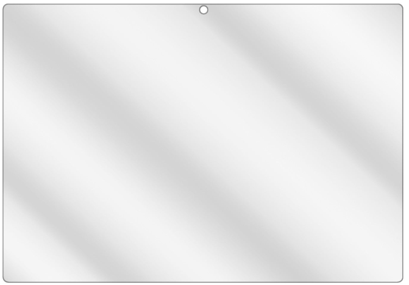 dipos Displayschutz für Chuwi Hi9 Air, transparente Oberfläche, geringe Dicke und perfekte Passform