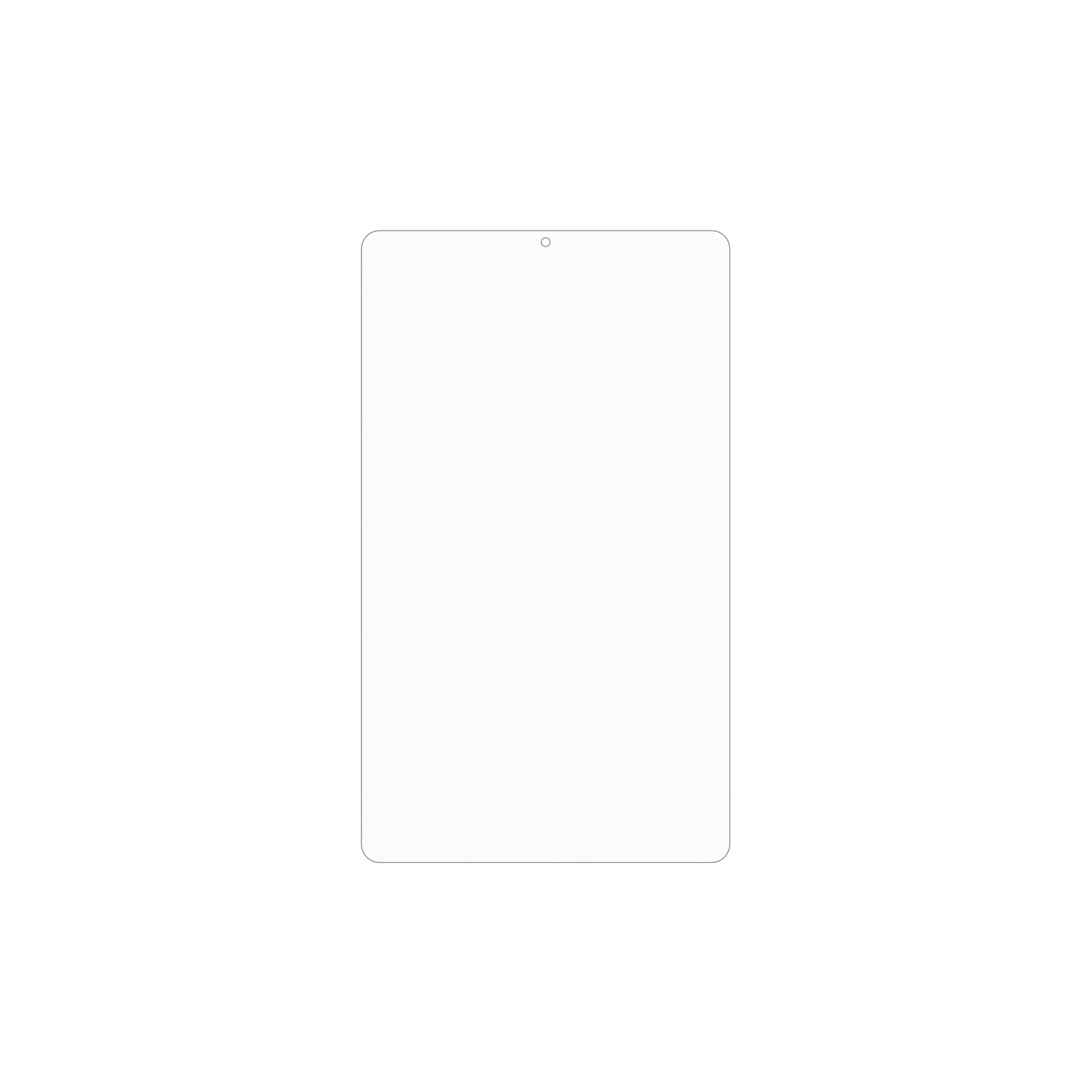 dipos Displayschutz für Chuwi AuPad Mini 8.7 Zoll, mattierte Oberfläche, geringe Dicke und perfekte Passform