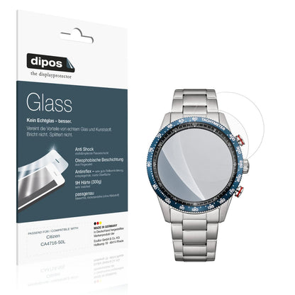 Matte Displayschutzfolie von dipos passend für Citizen CA4716-50L, 9H kratzfest und blasenfrei montiert