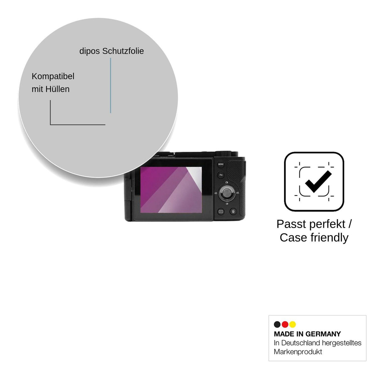4x Screen Protector for AgfaPhoto Realishot C130 Protection Crystal Clear dipos