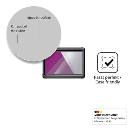 Schutzfolie mit optimaler Passform, zur Verwendung mit Hüllen geeignet