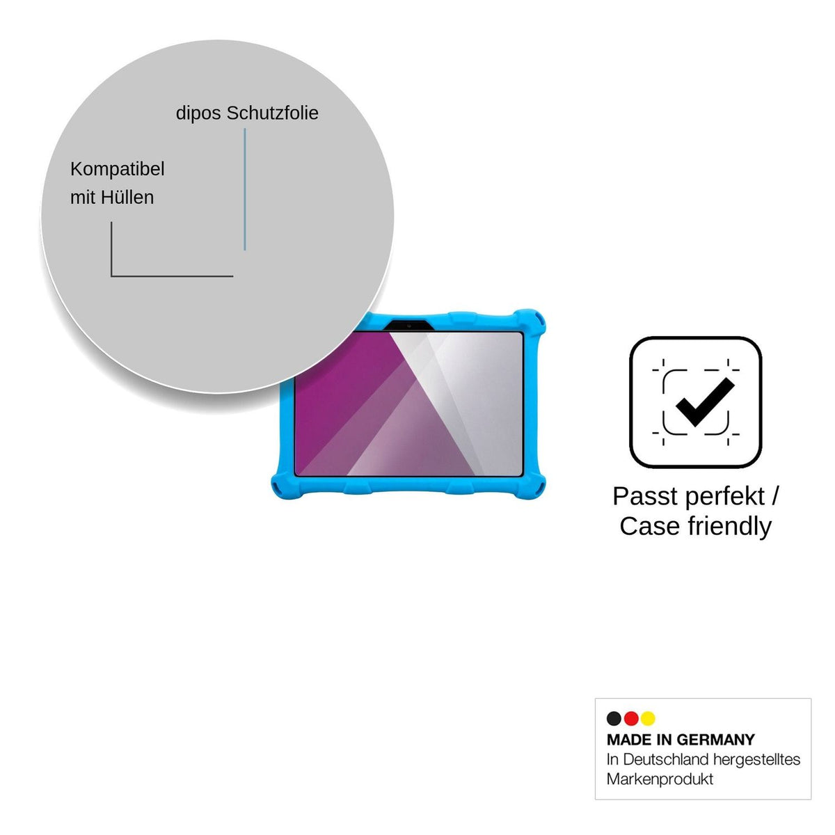 2x Screen Protector for AngelTech XL Pro Protection Crystal Clear dipos