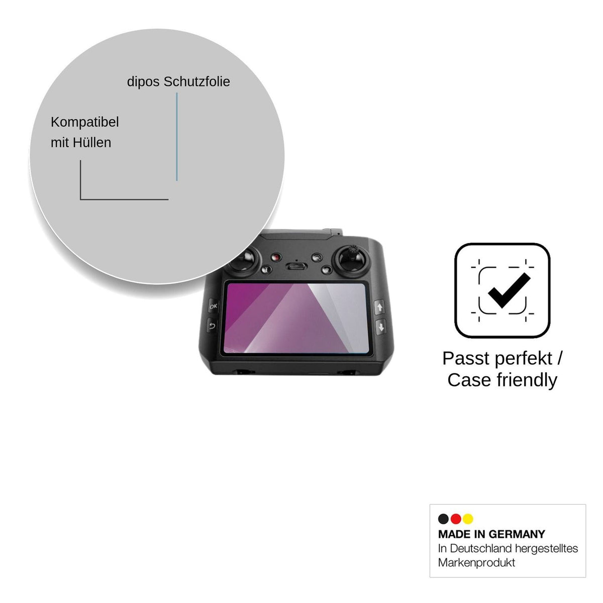 2x Screen Protector for AVIALOGIC G10 Remote Protection Crystal Clear dipos