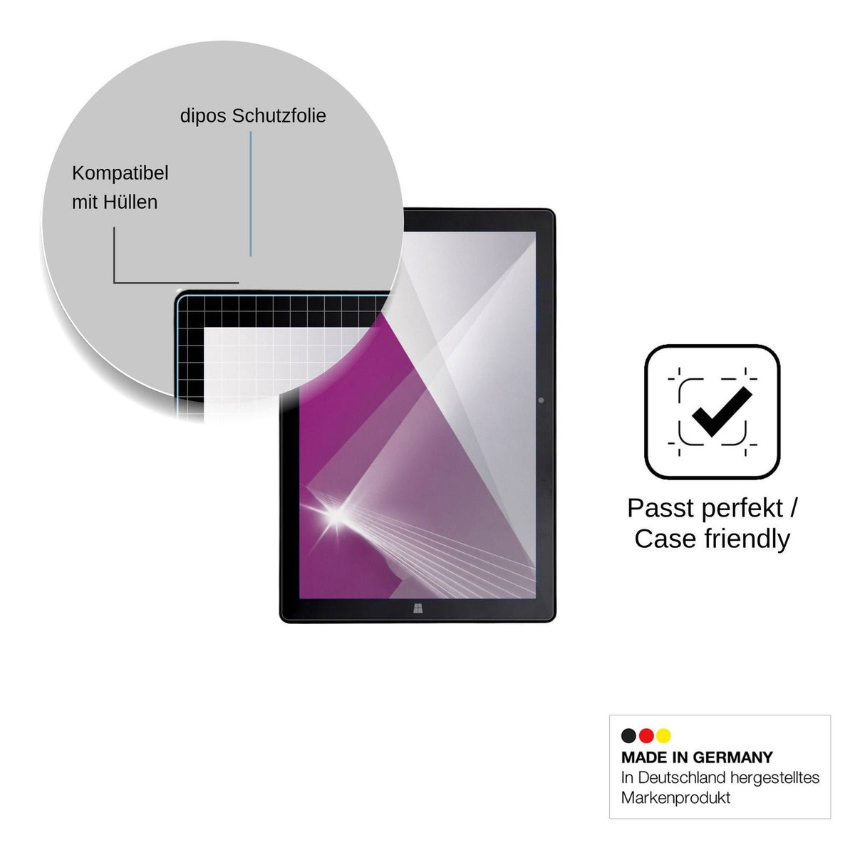 2x Screen Protector for AWOW Wi-10 Home Protection Crystal Clear dipos