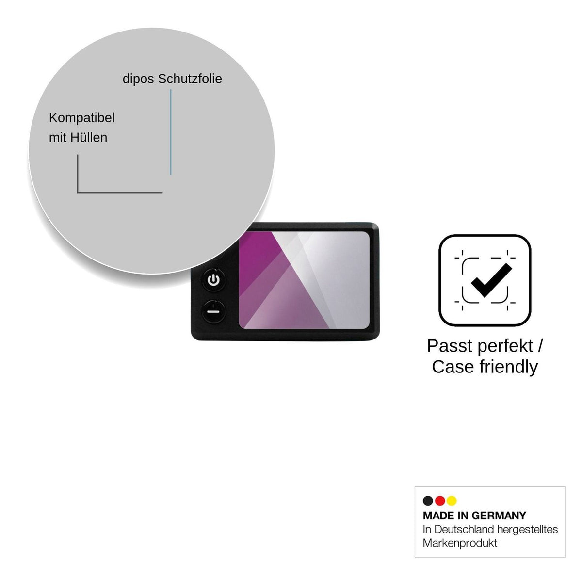 4x Screen Protector for Bassadoro Lenker Display S E Protection Crystal Clear dipos