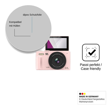 4x Screen Protector for Camtryzine WD08 5K 75MP Protection Crystal Clear dipos