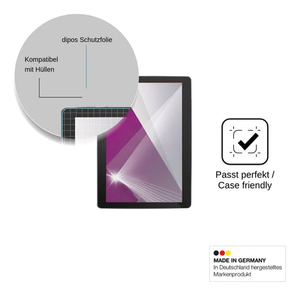 2x Screen Protector for Danew DSlide 1018 Protection Crystal Clear dipos