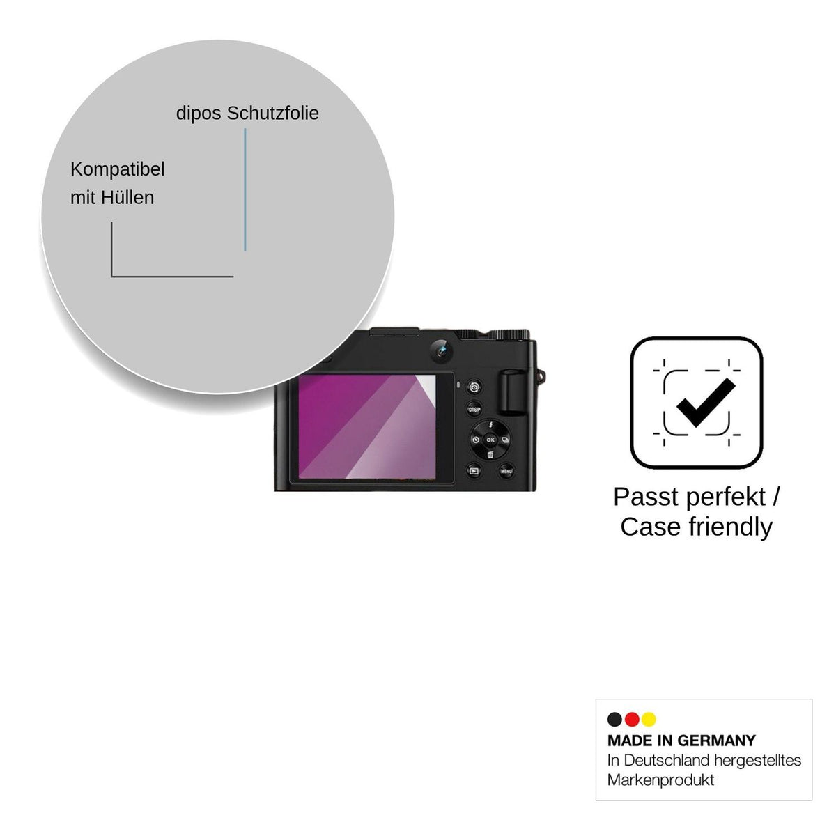 4x Screen Protector for FlyFrost DC218 Protection Crystal Clear dipos