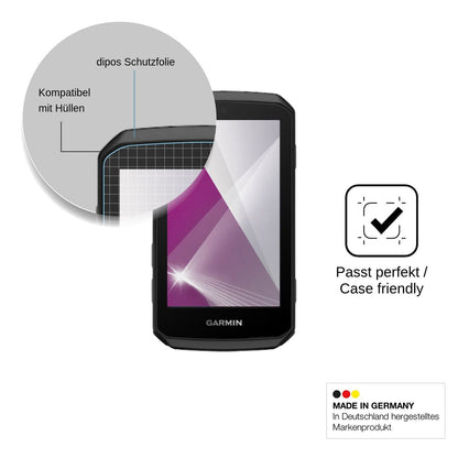 2x Screen Protector for Garmin Edge 1060 Protection Crystal Clear dipos