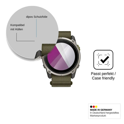 6x Screen Protector for Garmin Enduro 4 Protection Crystal Clear dipos