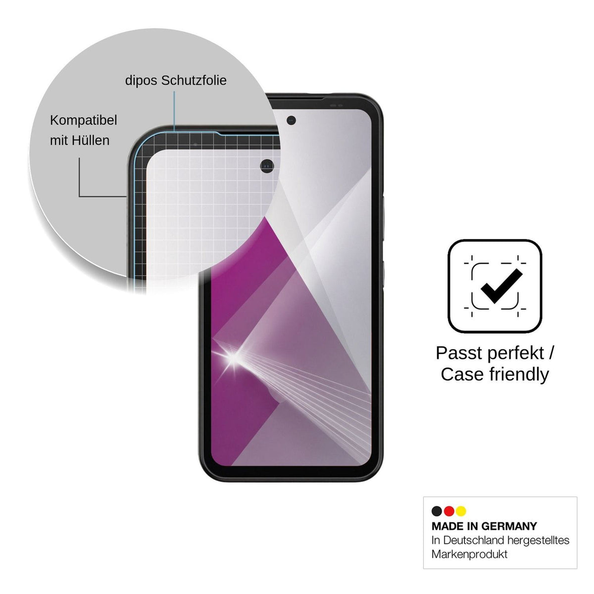 4x Screen Protector for Gigaset GX50 Protection Crystal Clear dipos