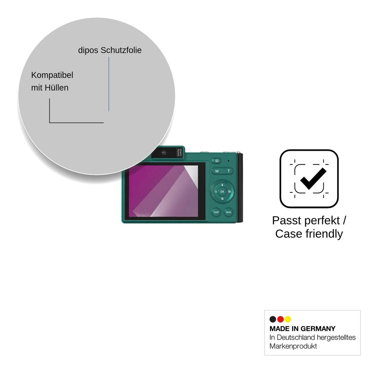 4x Screen Protector for HERBYD H18 Protection Crystal Clear dipos