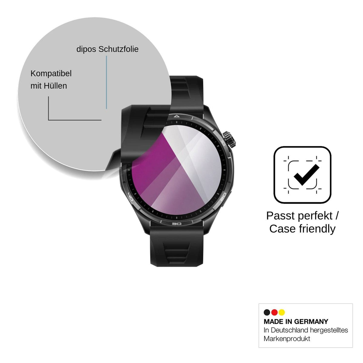 6x Screen Protector for Honor Watch 6 Pro Protection Crystal Clear dipos