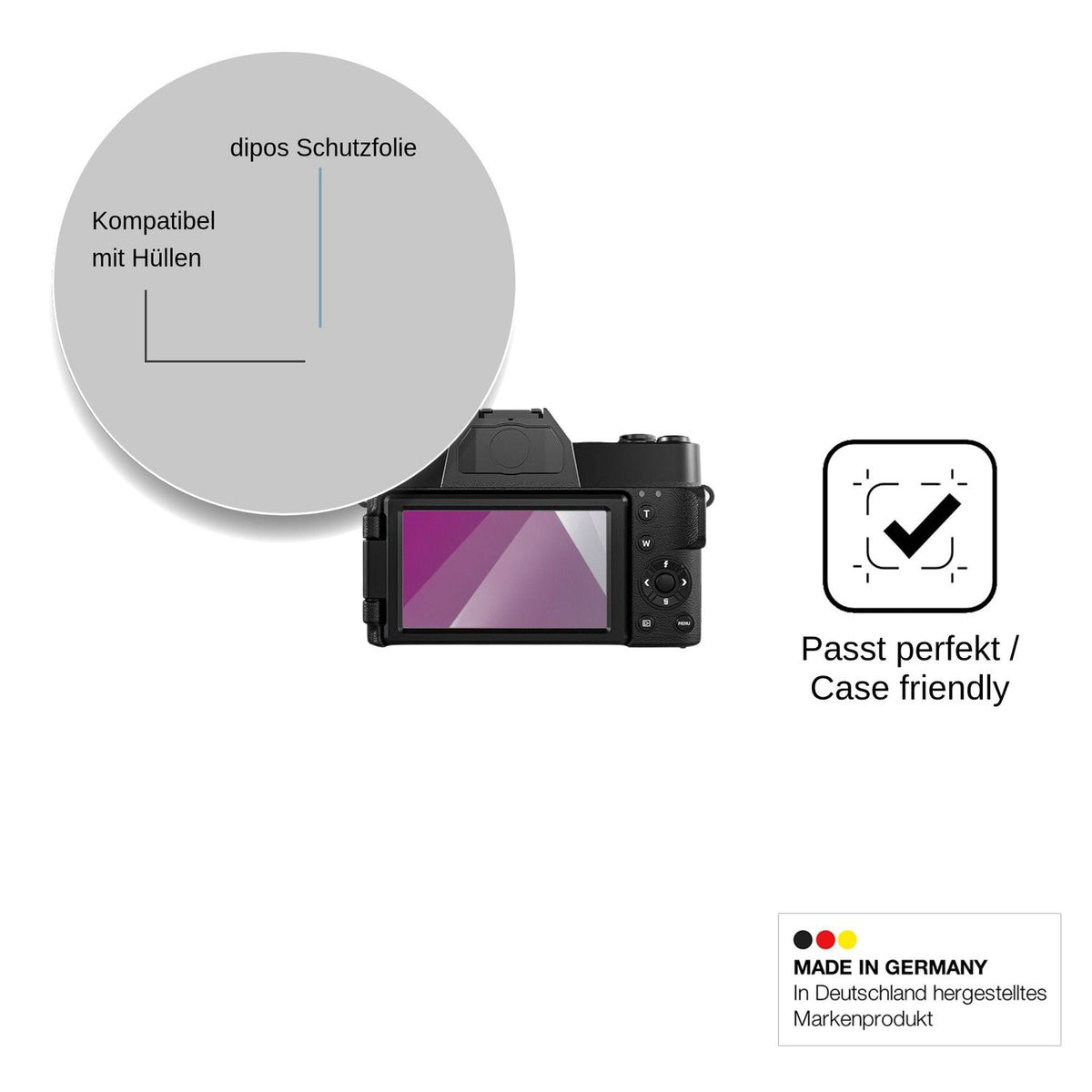 4x Screen Protector for HOOPWNE DC075 Protection Crystal Clear dipos