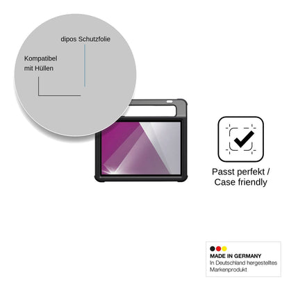 2x Screen Protector for Jabbla Vibe 12 Plus Protection Crystal Clear dipos