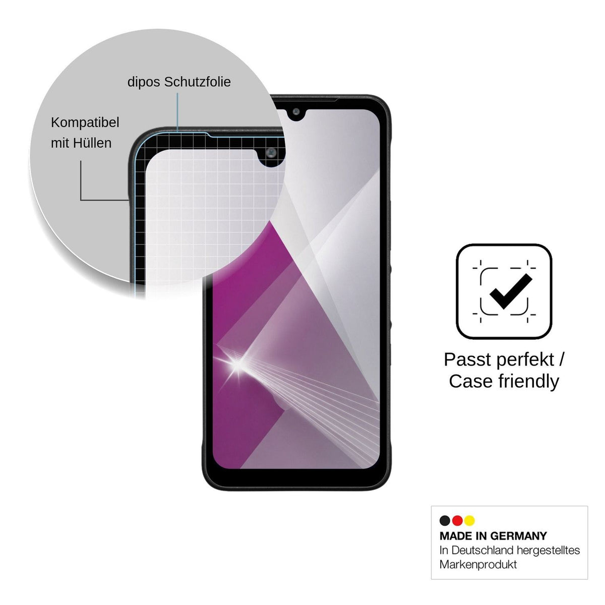 4x Screen Protector for Kyocera Digno BX4 Protection Crystal Clear dipos
