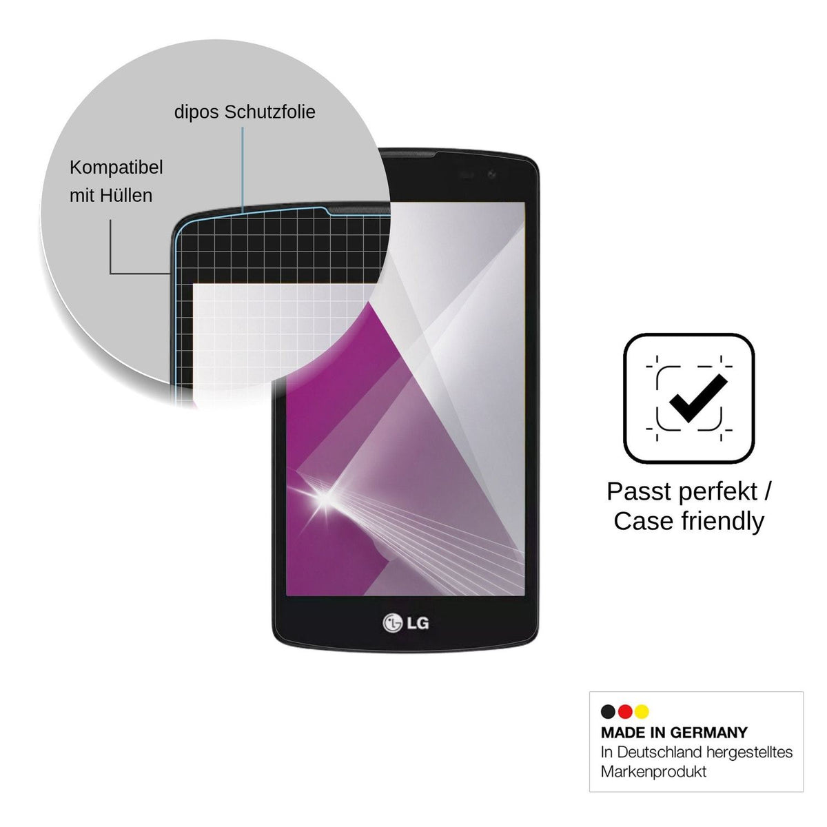 4x Screen Protector for LG Prime Plus H522F Protection Crystal Clear dipos