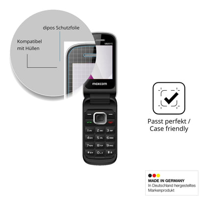 Schutzfolie mit optimaler Passform, zur Verwendung mit Hüllen geeignet