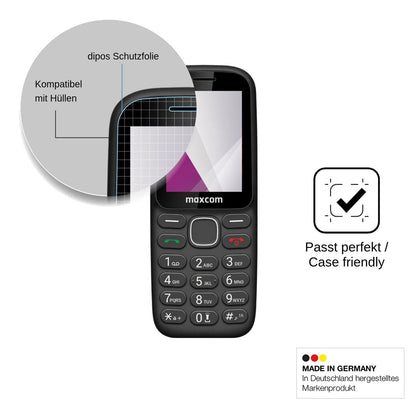 4x Screen Protector for MaxCom MM446 4G Protection Crystal Clear dipos