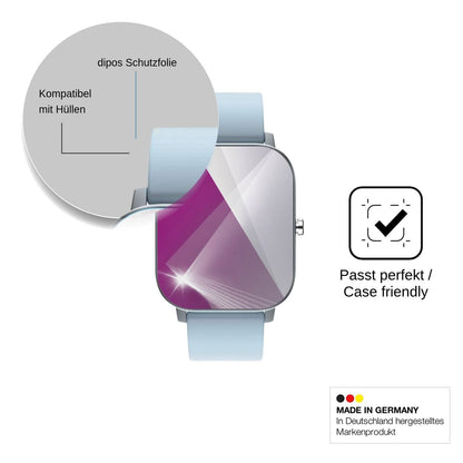6x Screen Protector for Mopuea Smartwatch 1.4 Protection Crystal Clear dipos